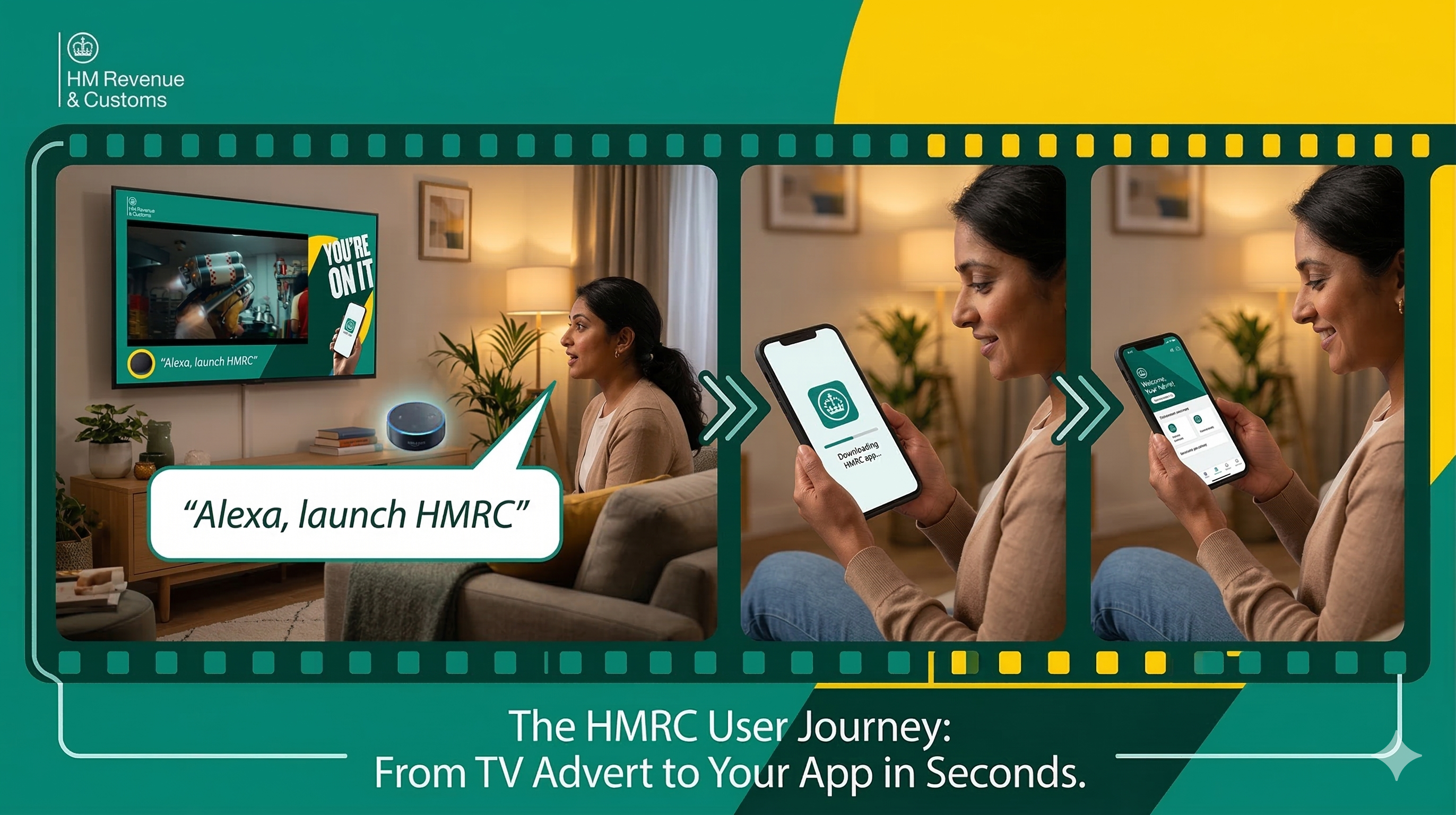 HMRC Say It Now voice activation