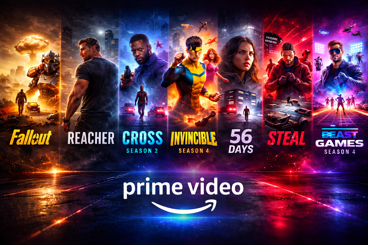 Prime Video original content showcase