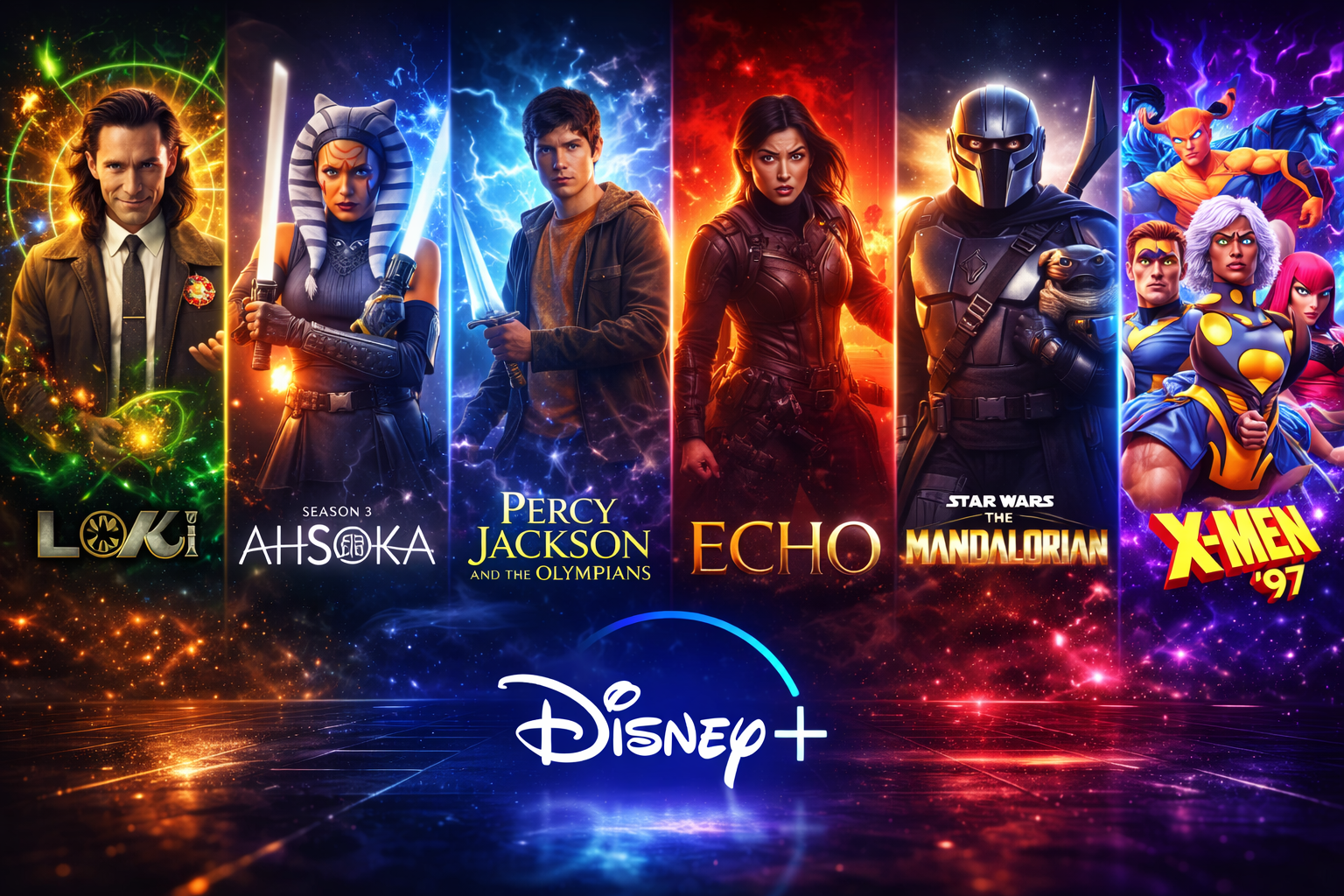 Disney+ family entertainment content